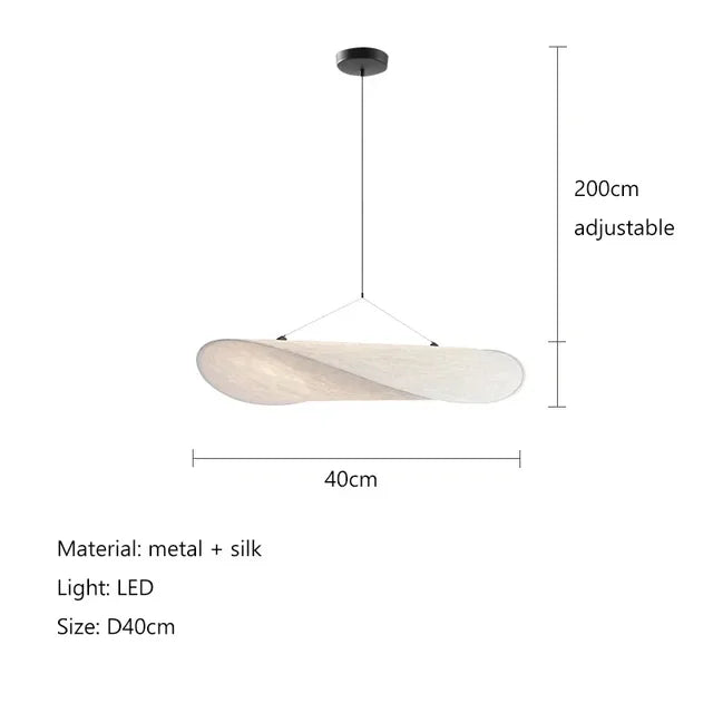 Silkwave - handmade light