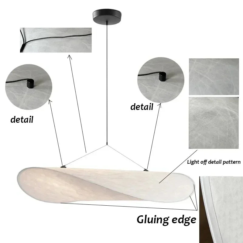 Silkwave - handmade light