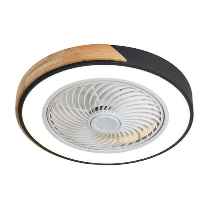 Modern Wood Ceiling Fans With LED Lights