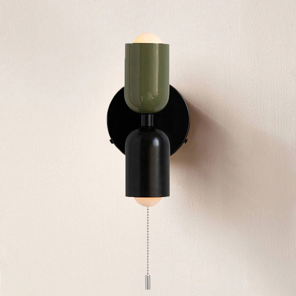 Modern Short Double Head Wall Light