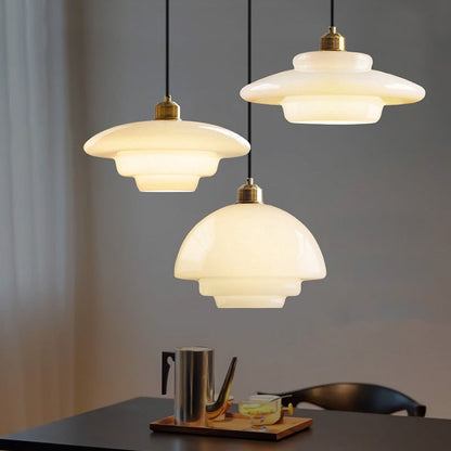 Nordic Minimalist Glass Pendant Light