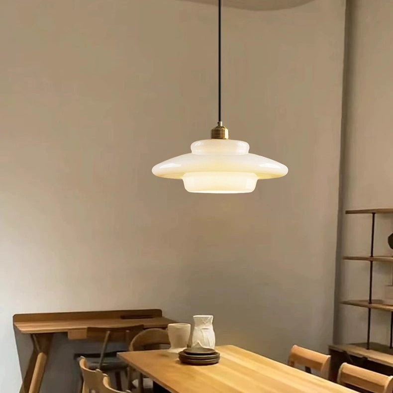 Nordic Minimalist Glass Pendant Light