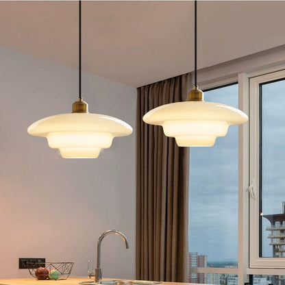 Nordic Minimalist Glass Pendant Light