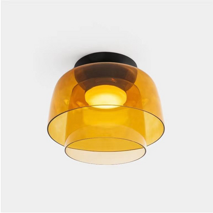 Nordic Designer Creative Personality Medieval Glass Ceiling Lamp -Homdiy