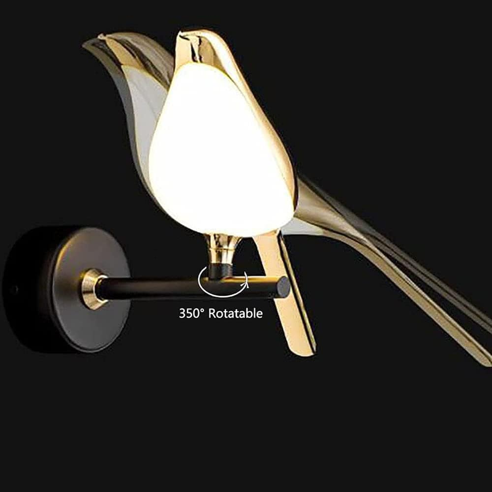 Modern Led Art Design Bird Wall Light