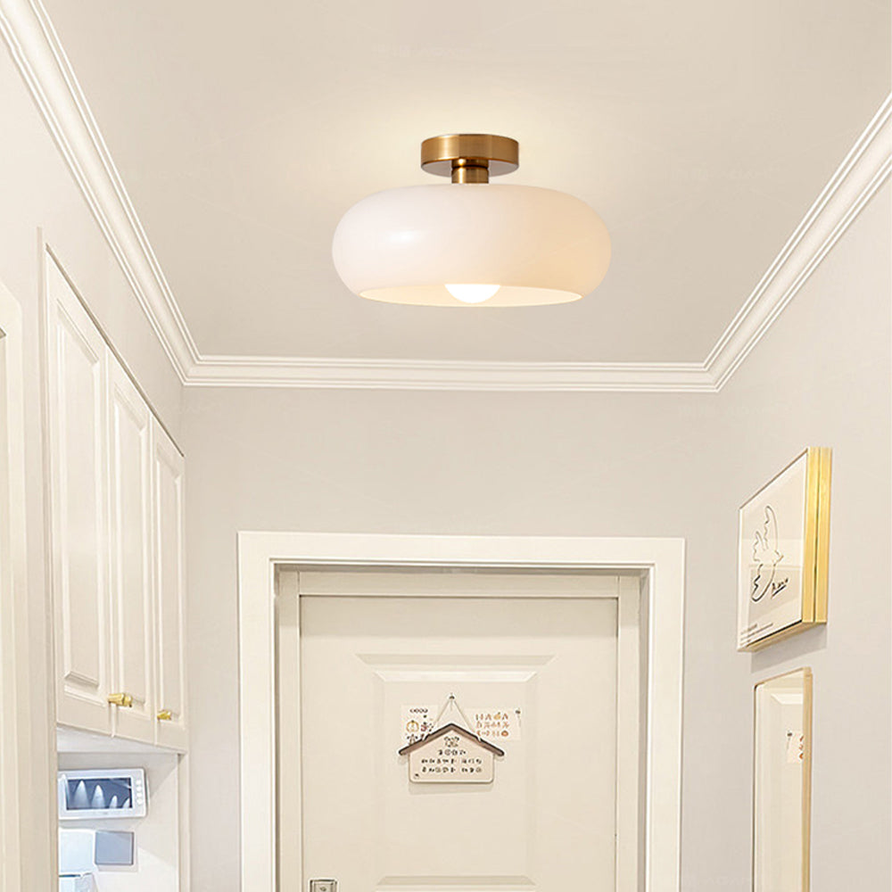 Vintage Round Glass Ceiling Lights