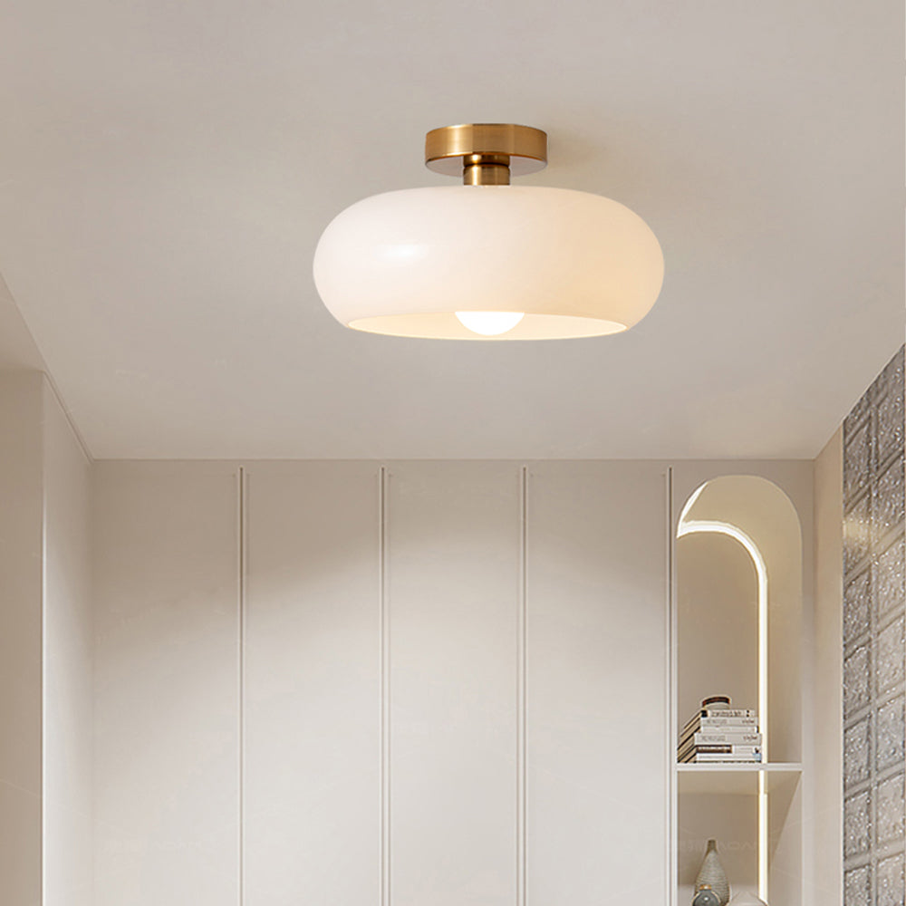Vintage Round Glass Ceiling Lights