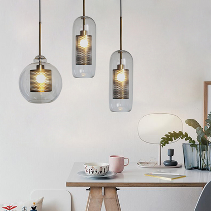 Modern Decor Chiswick Glass Pendant Light -Homdiy