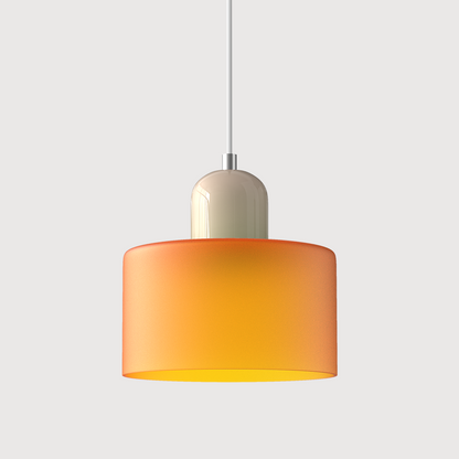 Modern Bauhaus Fresh Glass Pendant Light For Kitchen Island