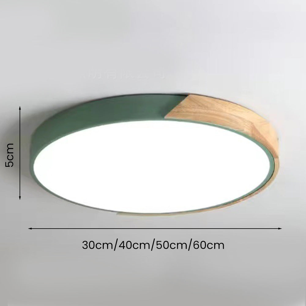 Minimalist Round LED Dimmable Ceiling Light -Homdiy