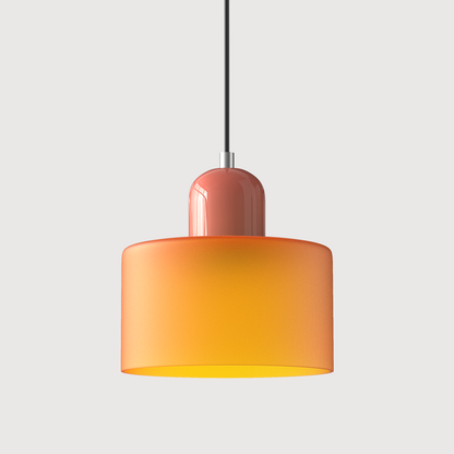 Modern Bauhaus Fresh Glass Pendant Light For Kitchen Island