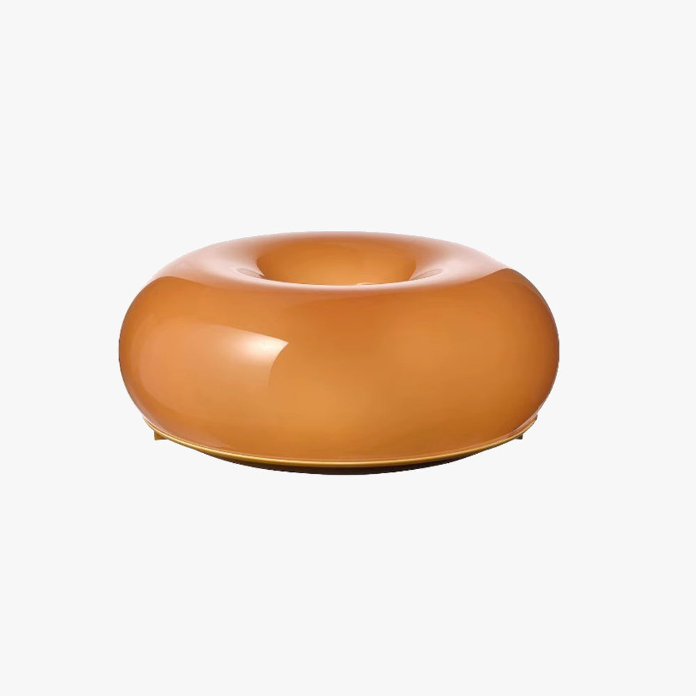 Cute Donut Lamp Orange Table Lamp