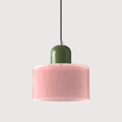 Modern Bauhaus Fresh Glass Pendant Light For Kitchen Island