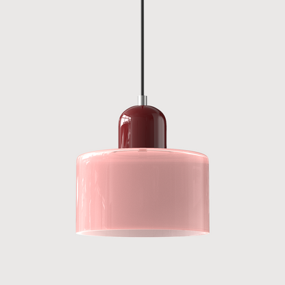 Modern Bauhaus Fresh Glass Pendant Light For Kitchen Island