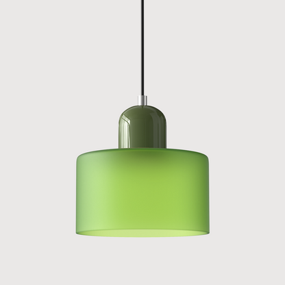 Modern Bauhaus Fresh Glass Pendant Light For Kitchen Island