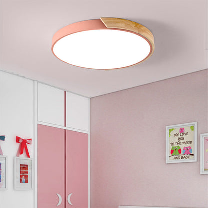 Minimalist Round LED Dimmable Ceiling Light -Homdiy