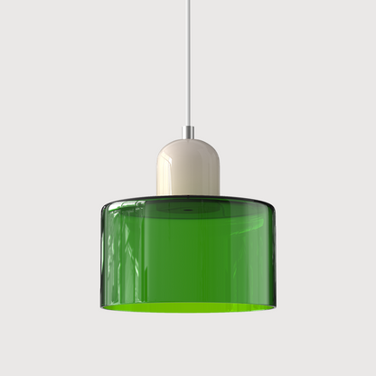 Modern Bauhaus Fresh Glass Pendant Light For Kitchen Island