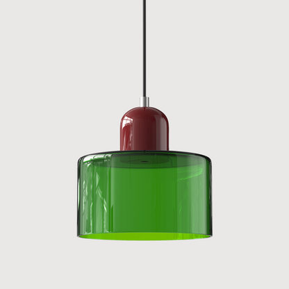 Modern Bauhaus Fresh Glass Pendant Light For Kitchen Island