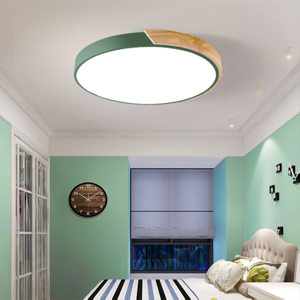 Minimalist Round LED Dimmable Ceiling Light -Homdiy