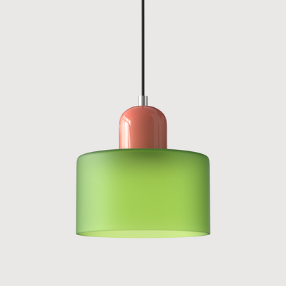 Modern Bauhaus Fresh Glass Pendant Light For Kitchen Island