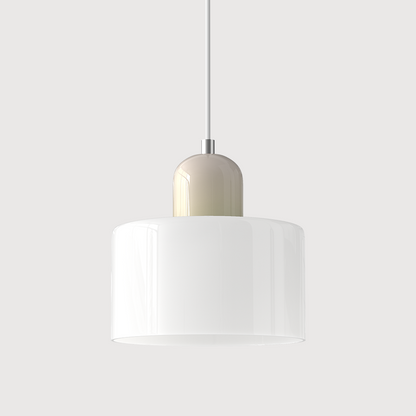 Modern Bauhaus Fresh Glass Pendant Light For Kitchen Island