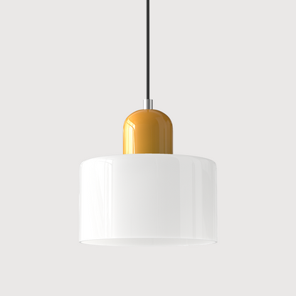 Modern Bauhaus Fresh Glass Pendant Light For Kitchen Island