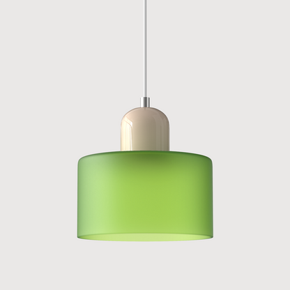 Modern Bauhaus Fresh Glass Pendant Light For Kitchen Island