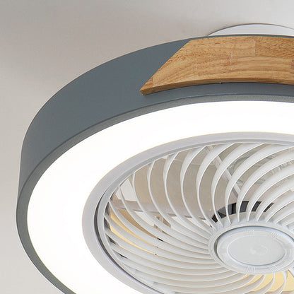 Modern Wood Ceiling Fans With LED Lights