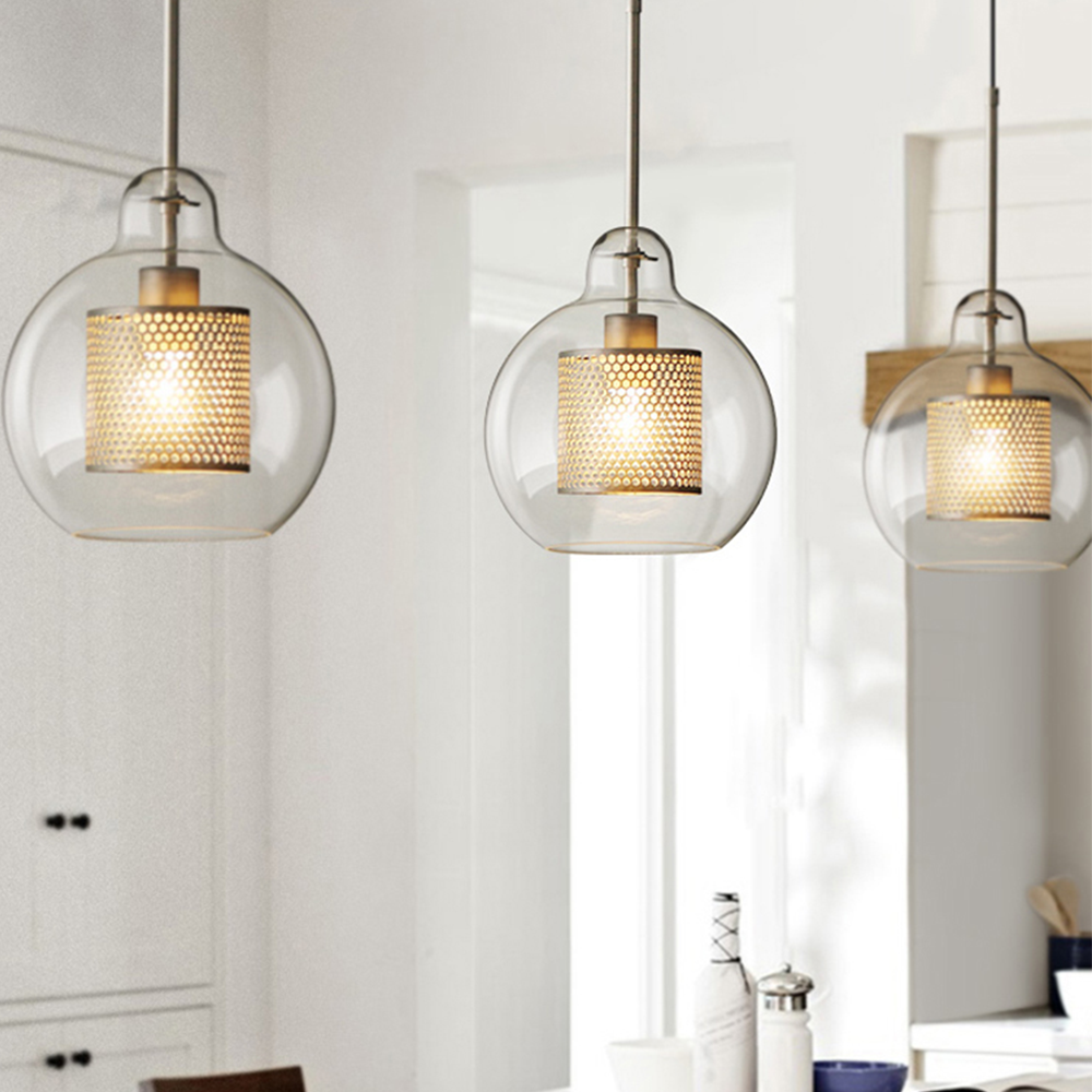 Modern Decor Chiswick Glass Pendant Light -Homdiy