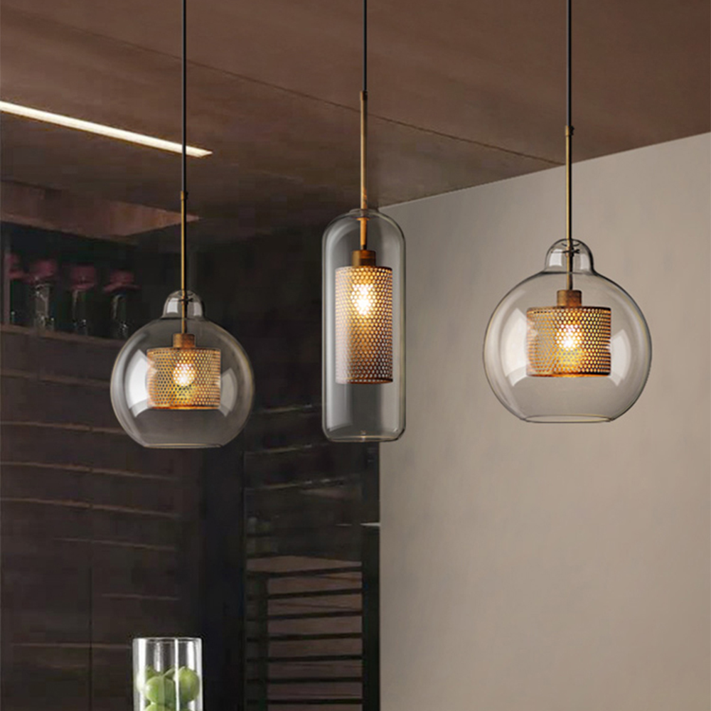 Modern Decor Chiswick Glass Pendant Light -Homdiy