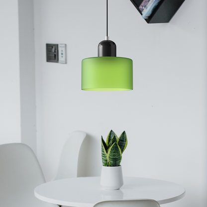 Modern Bauhaus Fresh Glass Pendant Light For Kitchen Island