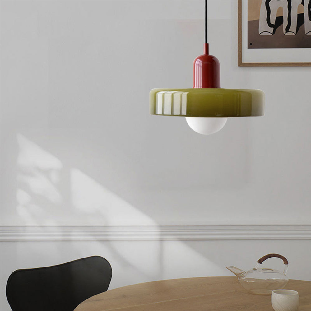 Modern Glass Pendant LED Light