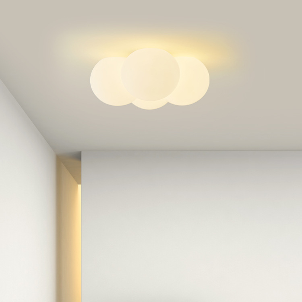 Minimalist Cloud Hardware Ceiling Light