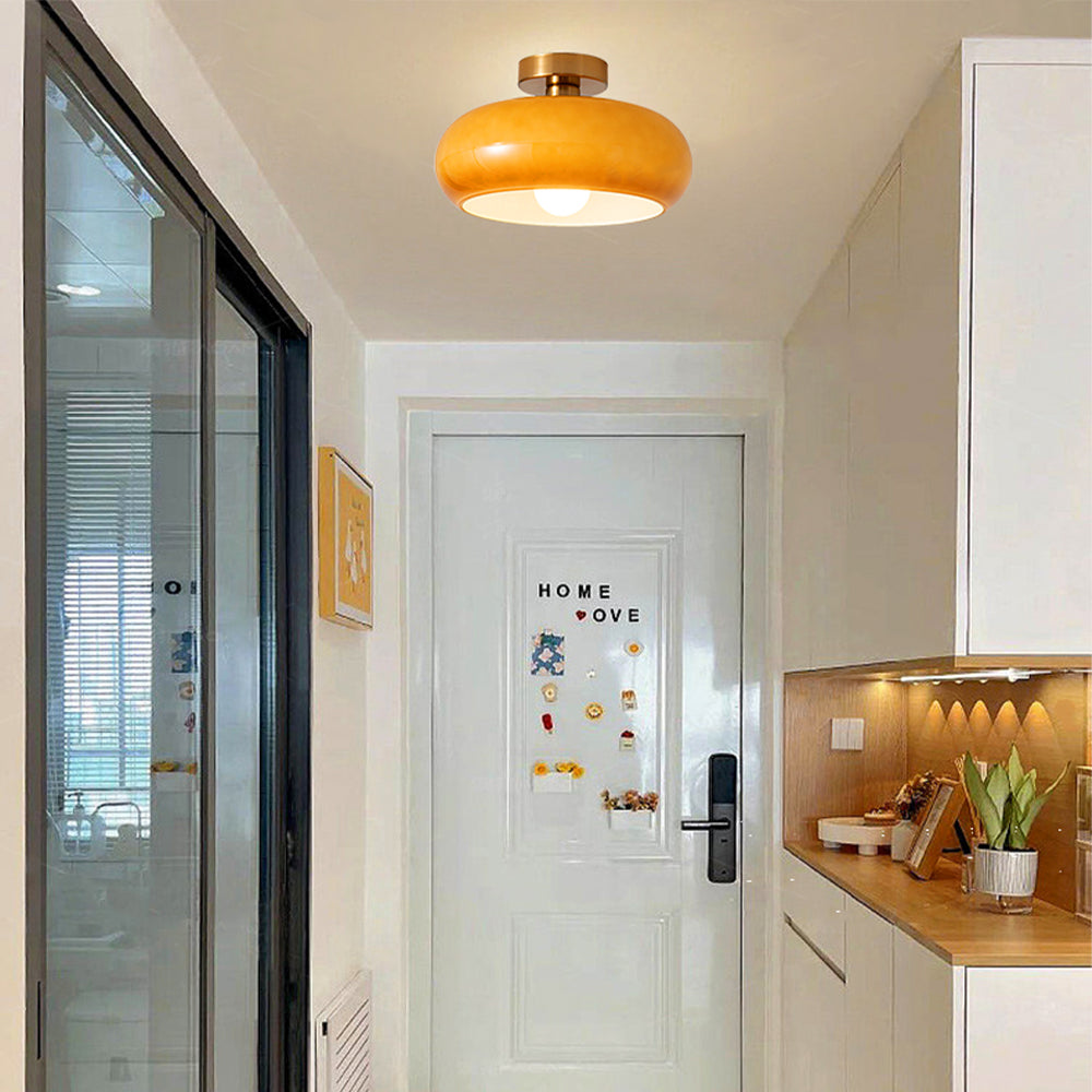 Vintage Round Glass Ceiling Lights