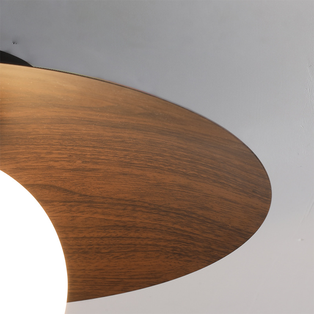 Modern Natural Wood Bedroom Ceiling Lamps