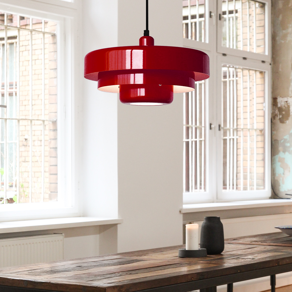 Medieval Bauhaus Iron Ceiling Pendant Light