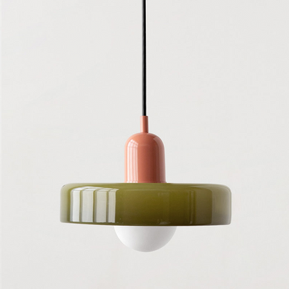 Modern Glass Pendant LED Light