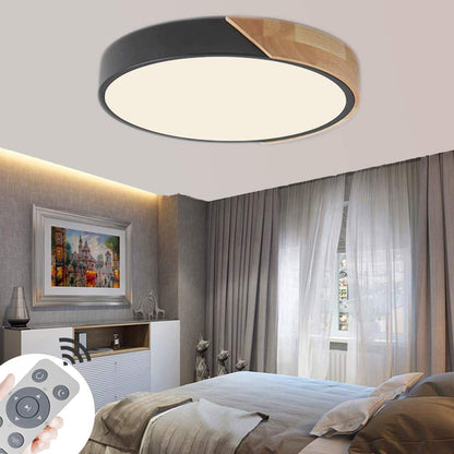 Minimalist Round LED Dimmable Ceiling Light -Homdiy