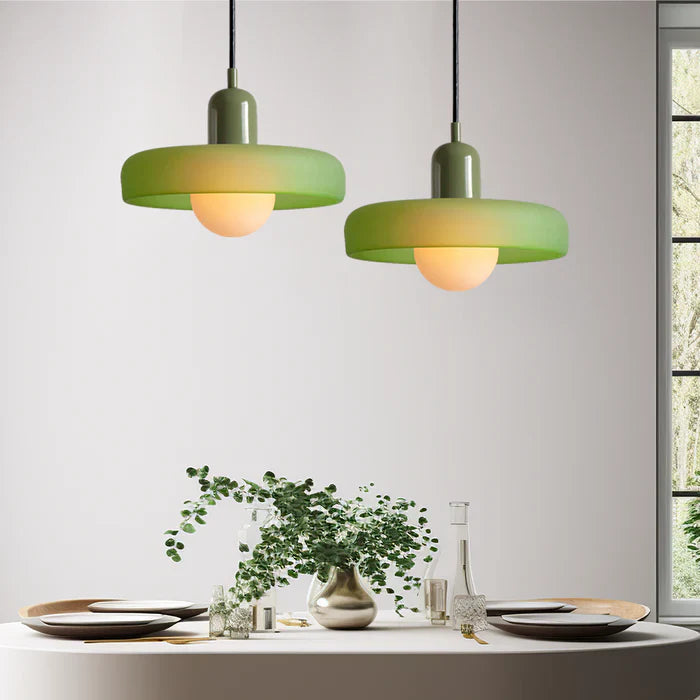 Bauhaus Colorful Glass Pendant Light