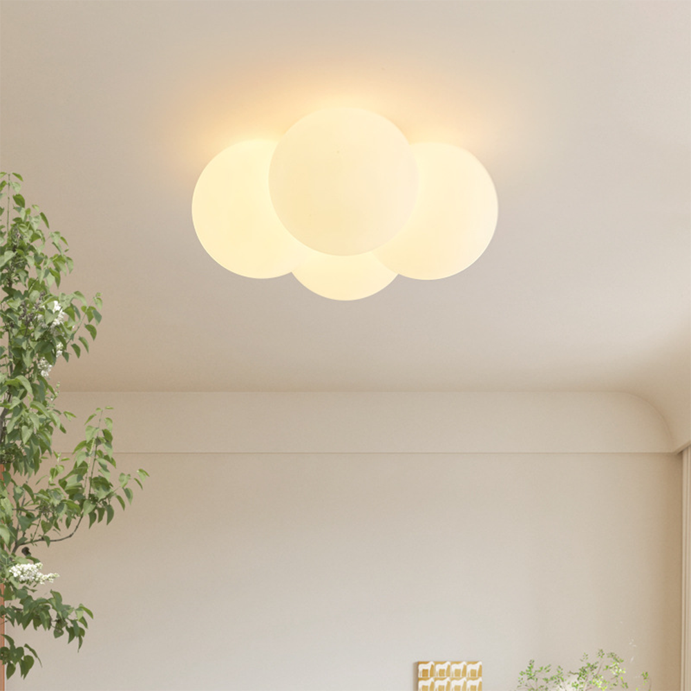 Minimalist Cloud Hardware Ceiling Light