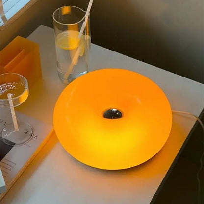 Cute Donut Lamp Orange Table Lamp