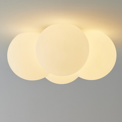 Minimalist Cloud Hardware Ceiling Light