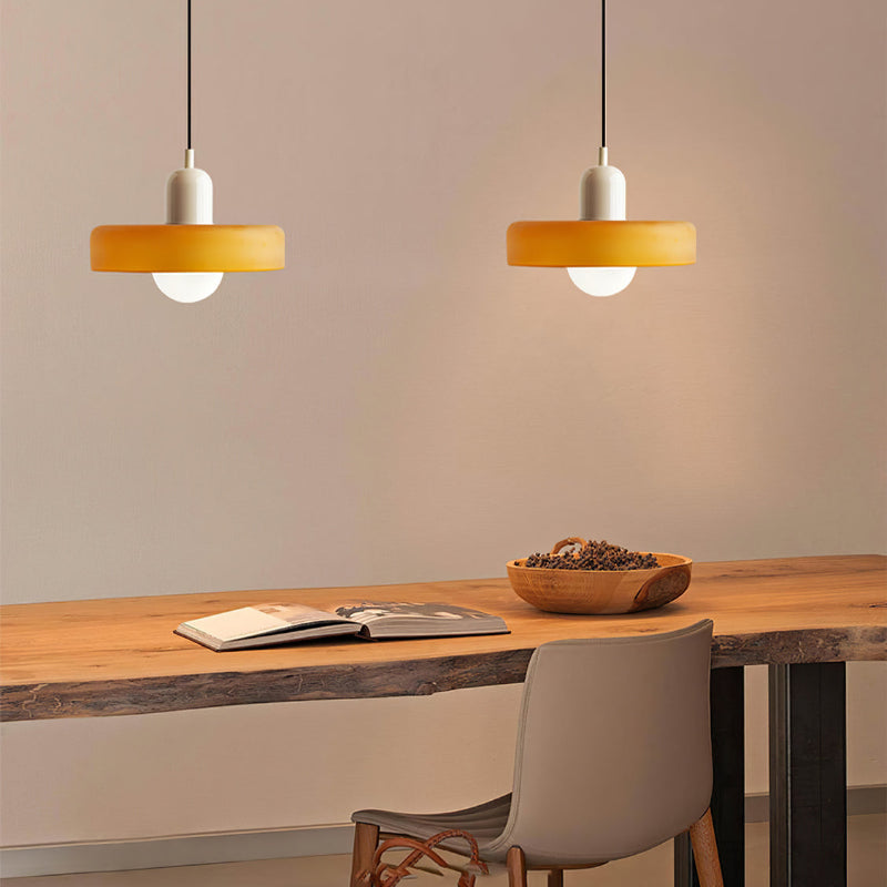 Bauhaus Colorful Glass Pendant Light