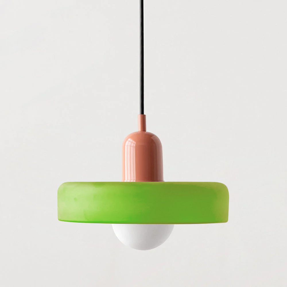 Bauhaus Colorful Glass Pendant Light