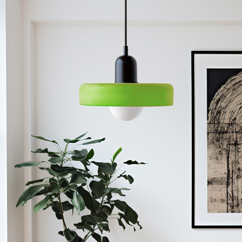 Bauhaus Colorful Glass Pendant Light