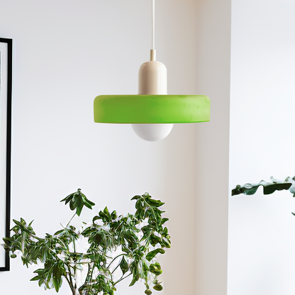 Bauhaus Colorful Glass Pendant Light