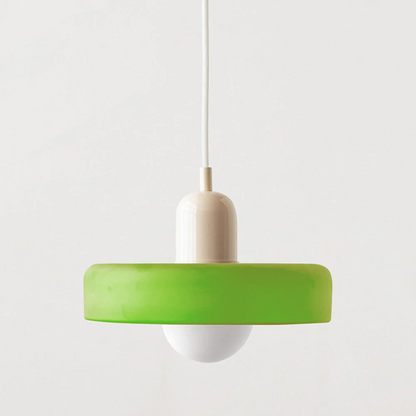 Bauhaus Colorful Glass Pendant Light