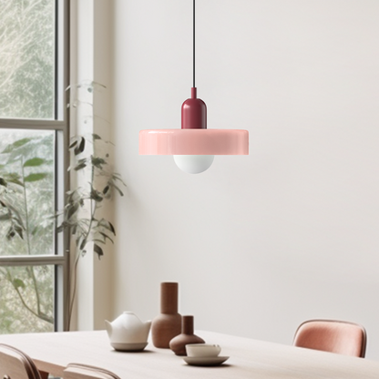 Bauhaus Colorful Glass Pendant Light