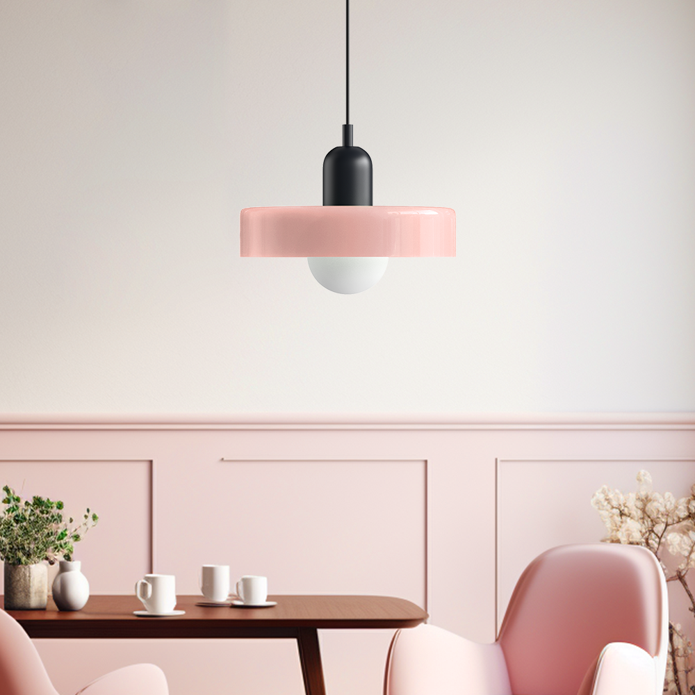 Bauhaus Colorful Glass Pendant Light