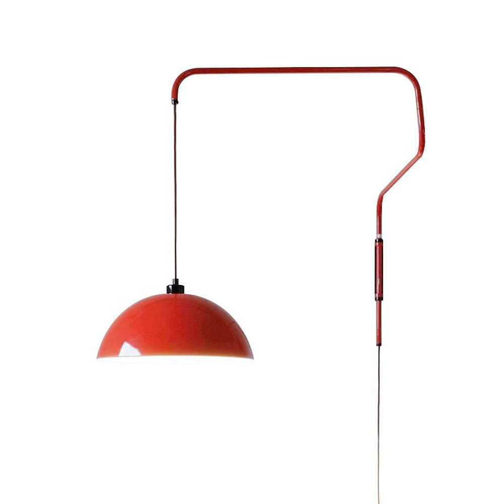 Creative Red Shade Geometry Wall Light